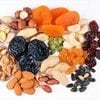 Nuts, dried fruits, muesli, berries