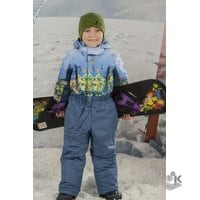 Romper for boy with print