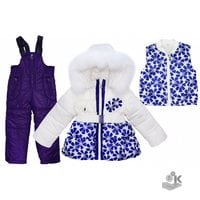 A set of winter 3-ka for girls