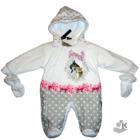 Jumpsuit velour on the mahr for the girl