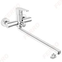 The amalgamator for a washstand with wall ceramic switch on the shower Algeo
