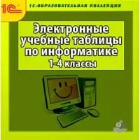 Информатика 1-4 классы. Электронные учебные таблицы